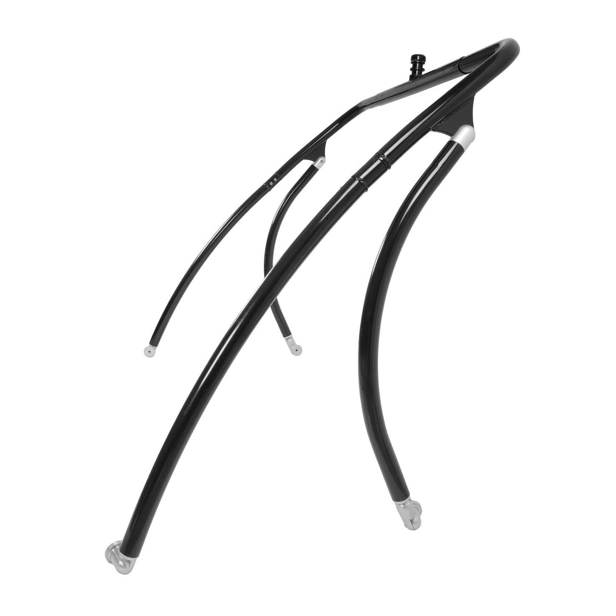 Solidspare Wakeboard Tower For Most Boat 62"-103" Wide Boat Wake Tower Aluminium Black