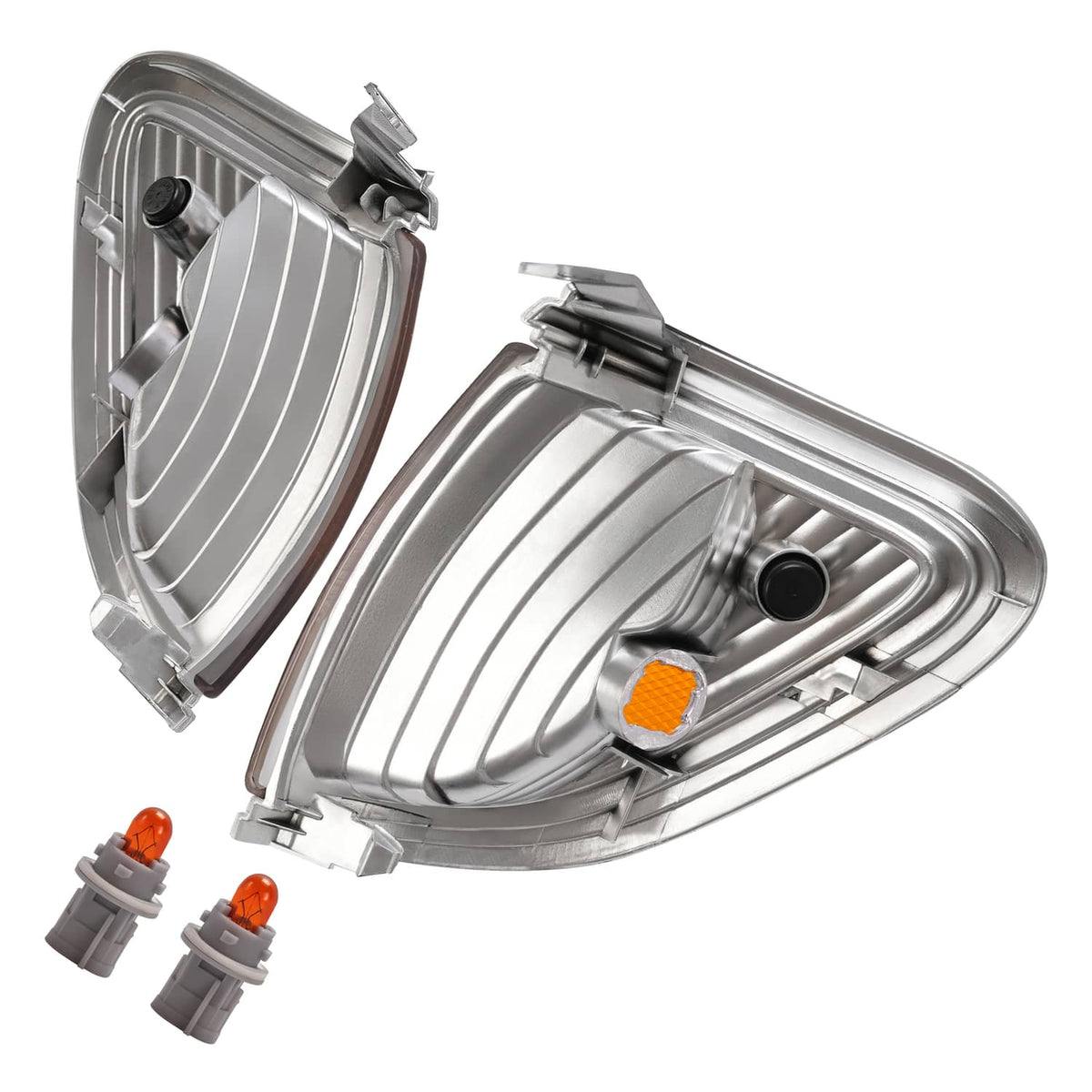 Solid Spare Side Marker Corner Parking Turn Signal Lights W/ Bulbs For Toyota Tacoma 2001-04