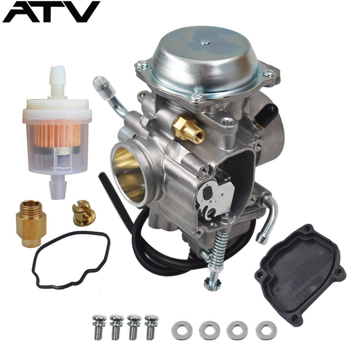Solidspare Carburetor Carb 0470-354 For Arctic Cat Bearcat 454 1996 1997 1998 2x4 4x4 ATV