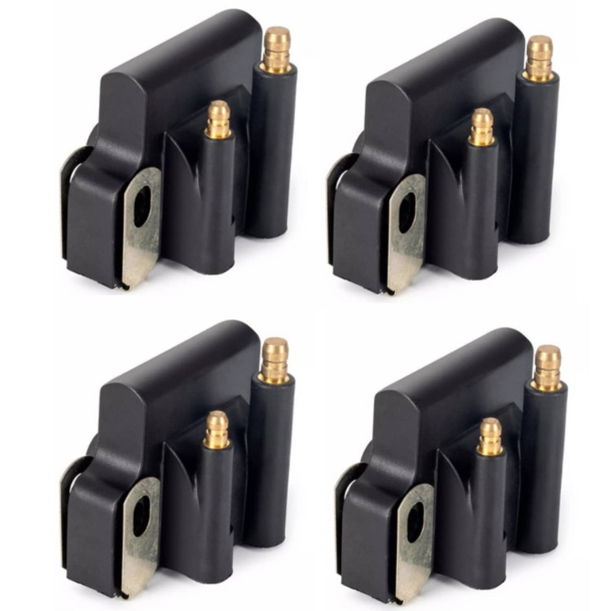 Solid Spare Johnson / Evinrude 2-300 Hp Ignition Coil 375-2508, 586333, 582508, 0582508 4Pcs