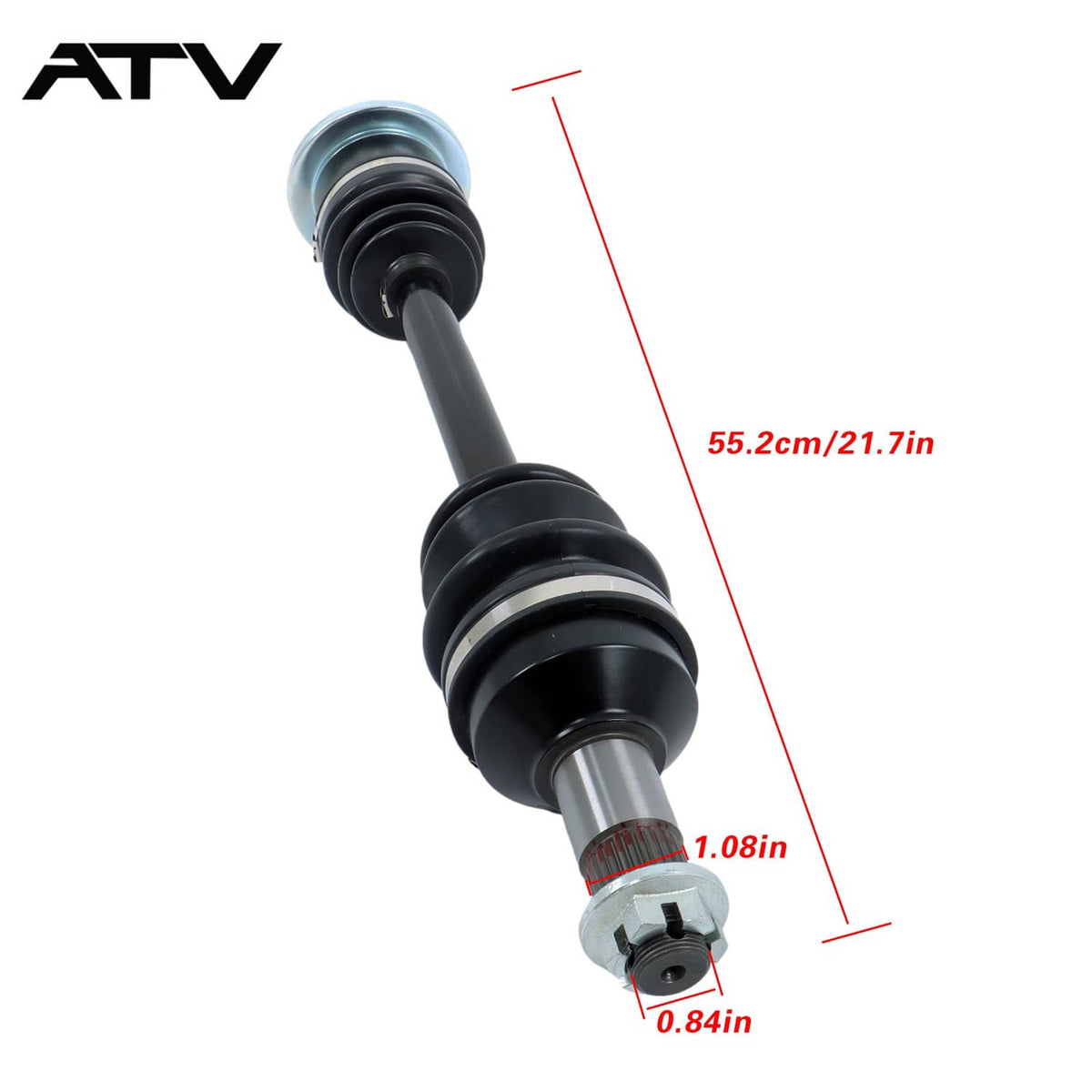 Solidspare Front Right CV Axles Drive Shaft For Arctic Cat 450 2010-12 GT Limited TRV 11-12