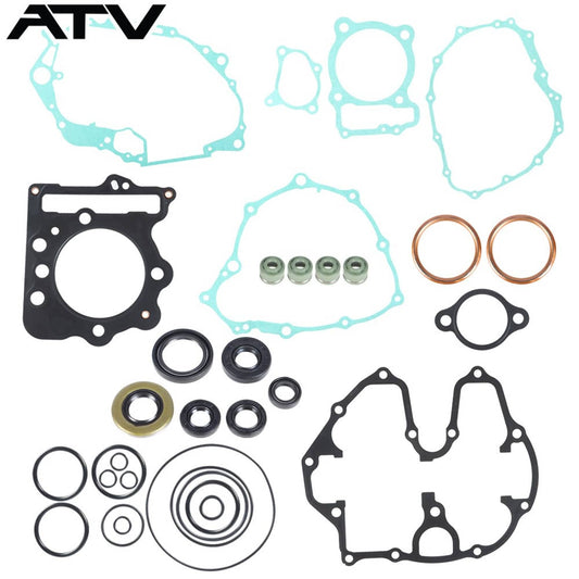 Solidspare High Quality Gasket Kit with Oil Seals 1999-2004 For Honda TRX400EX ATV