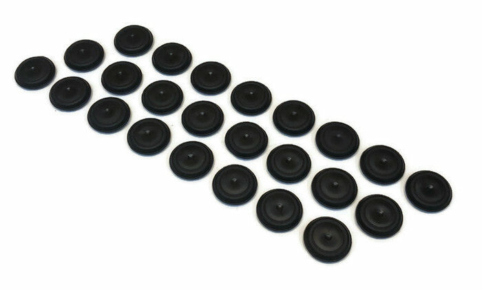 (24) Rubber Body Floor Pan DRAIN PLUGS for 1987-1995 Jeep Wrangler YJ  All Trims