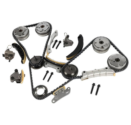 Solidspare For Buick Cadillac Chevrolet GMC Pontiac Timing Chain Kit w/4VVT CAM PHASER Gear