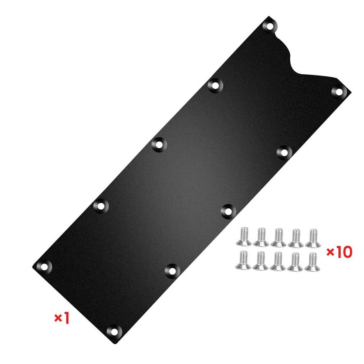 Solidspare For LS Gen 3 Billet LS1 LS2 LS3 LS7 Valley Pan Cover Plate (Knock Sensor Delete)