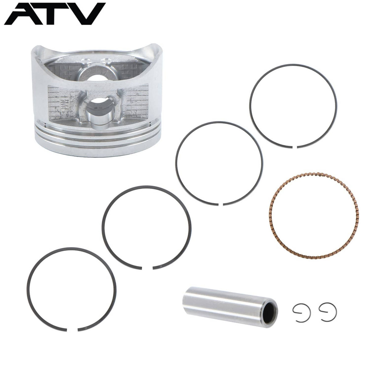 Solidspare Piston Ring With Cylinder For Honda TRX250TE Recon 250 2X4 2002-2014