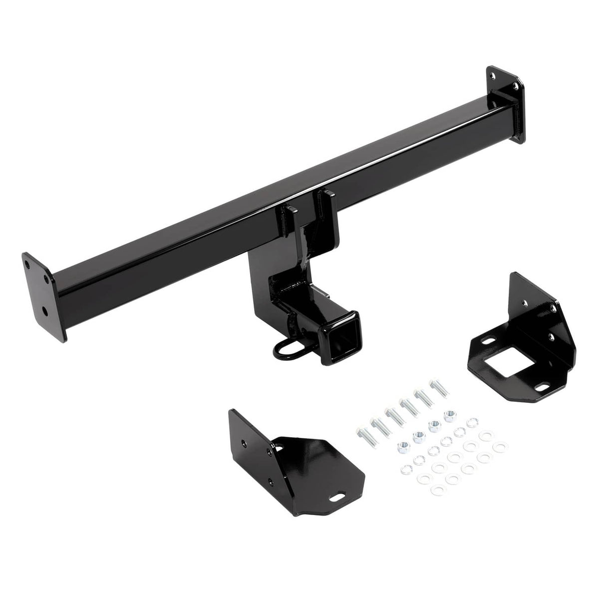 Solid Spare Class 3 Trailer Hitch 2" Receiver Tube Towing For Mercedes-Benz GLC300 16-22