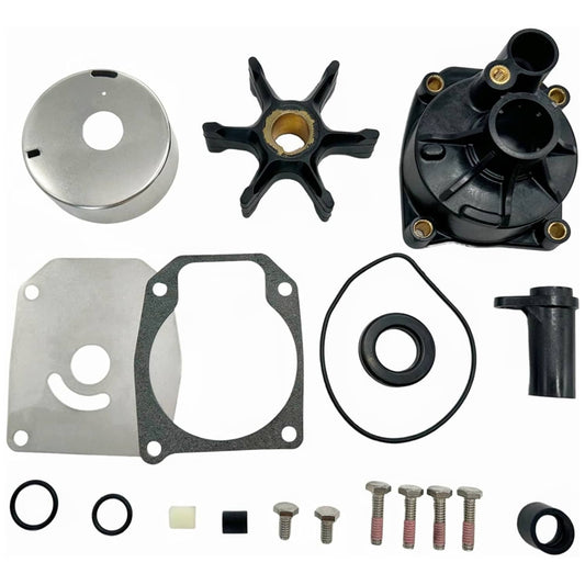 Solid Spare FOR EVINRUDE JOHNSON OUTBOARD 70 75 HP WATER PUMP KIT WITH HOUSING 432955 438597