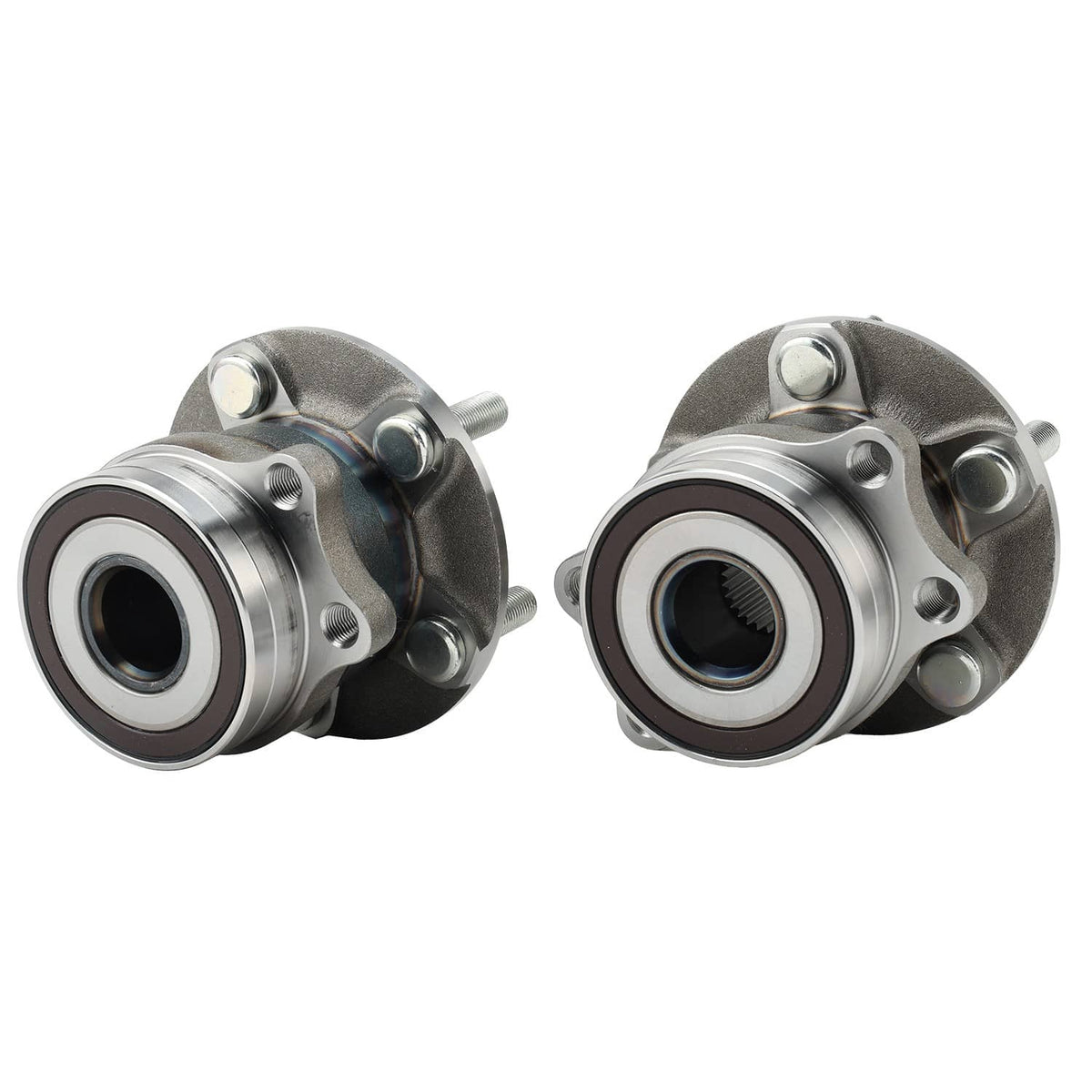 Solidspare 2X Rear Wheel Bearings and Hub For Subaru Forester 2014-18 Impreza 2012-14 Base