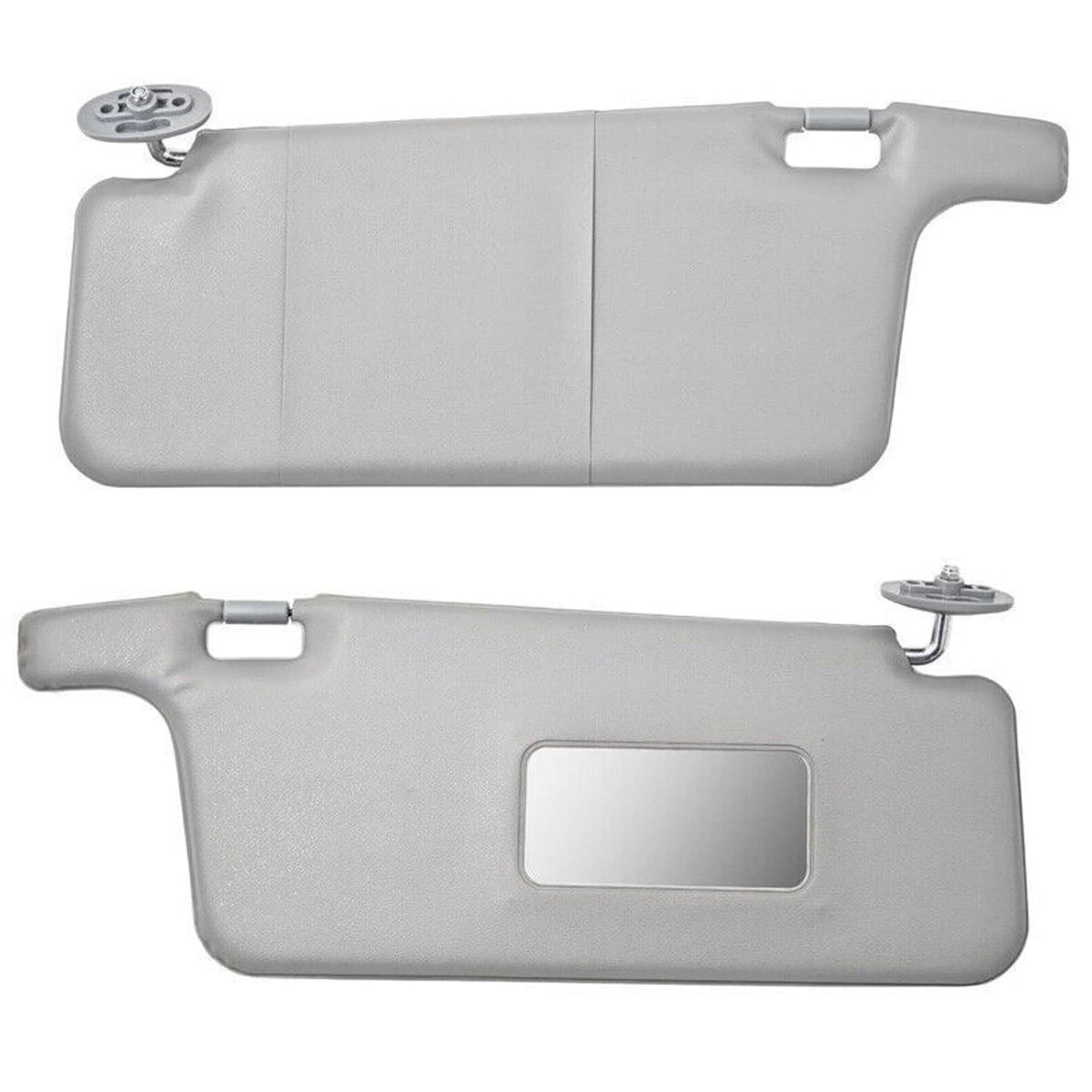 Solidspare Interior Sun Visor Gray Set For 1996-2001 Honda Civic LHD Sunvisor 83230-S01-A32