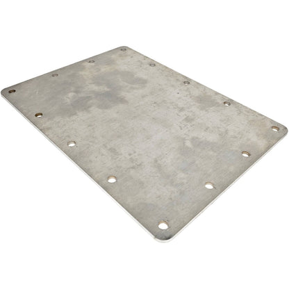 Solid Spare Fuel Pump Access Panel Fit 82-97 Camaro Firebird Sturdy Aluminum Lid Steel Base