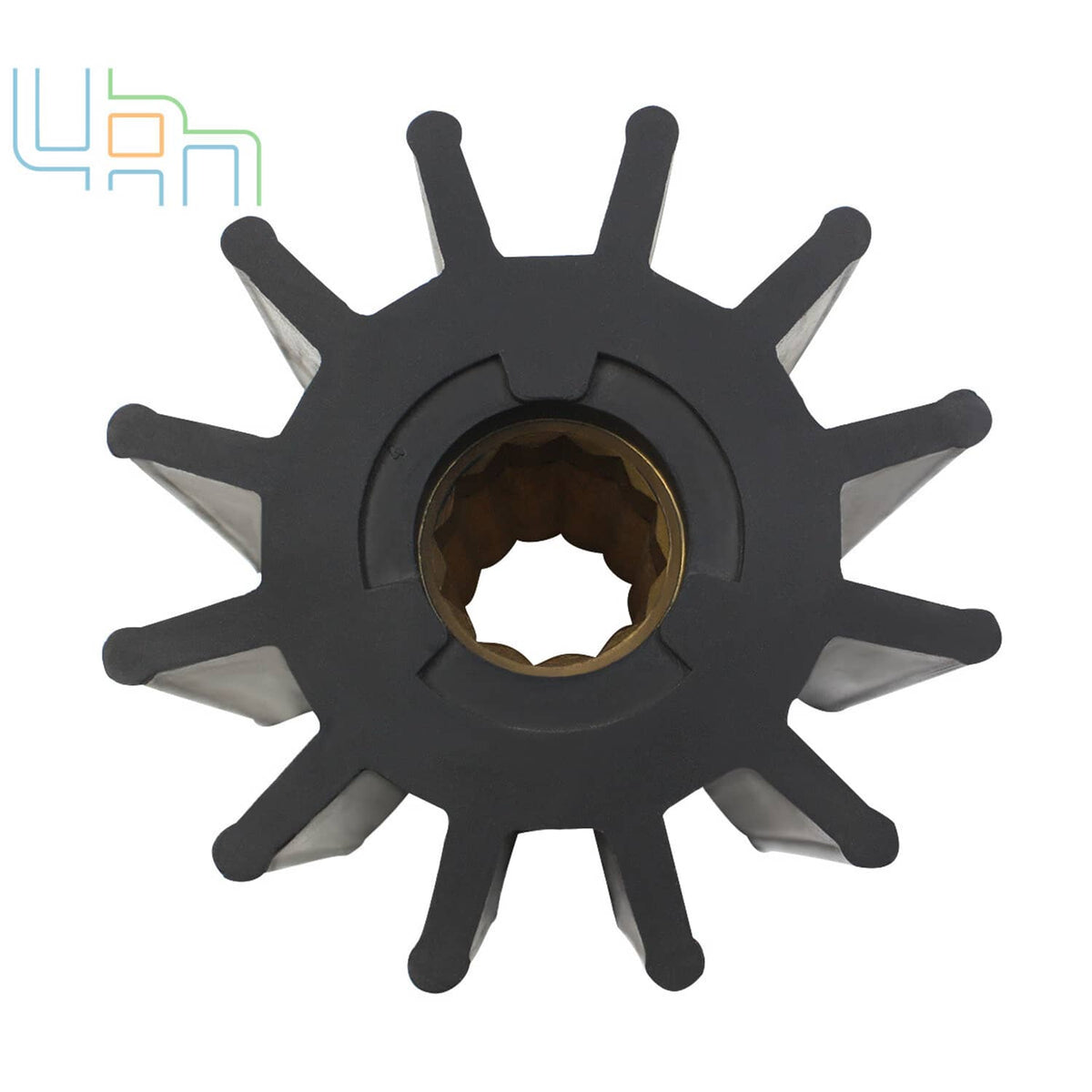 Solid Spare Water Pump Neoprene Impeller Replaces Jabsco 17938-0001 Volvo Penta 3830459