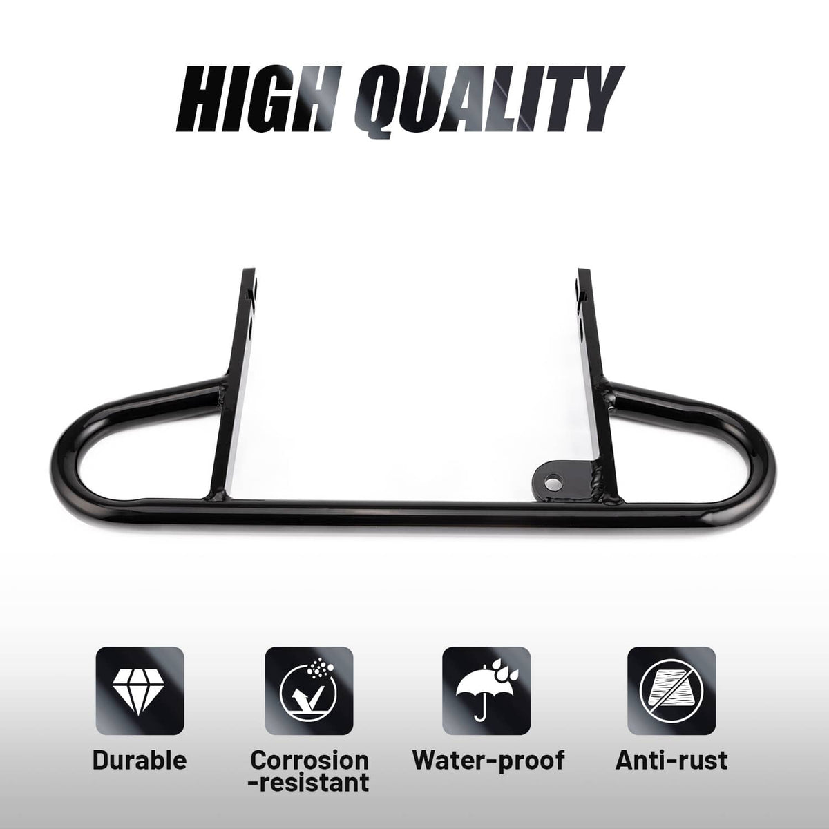 Solidspare Back Rear Wide Bumper Grab For Suzuki LTZ400 /Kawasaki KFX400 /Arctic Cat DVX400