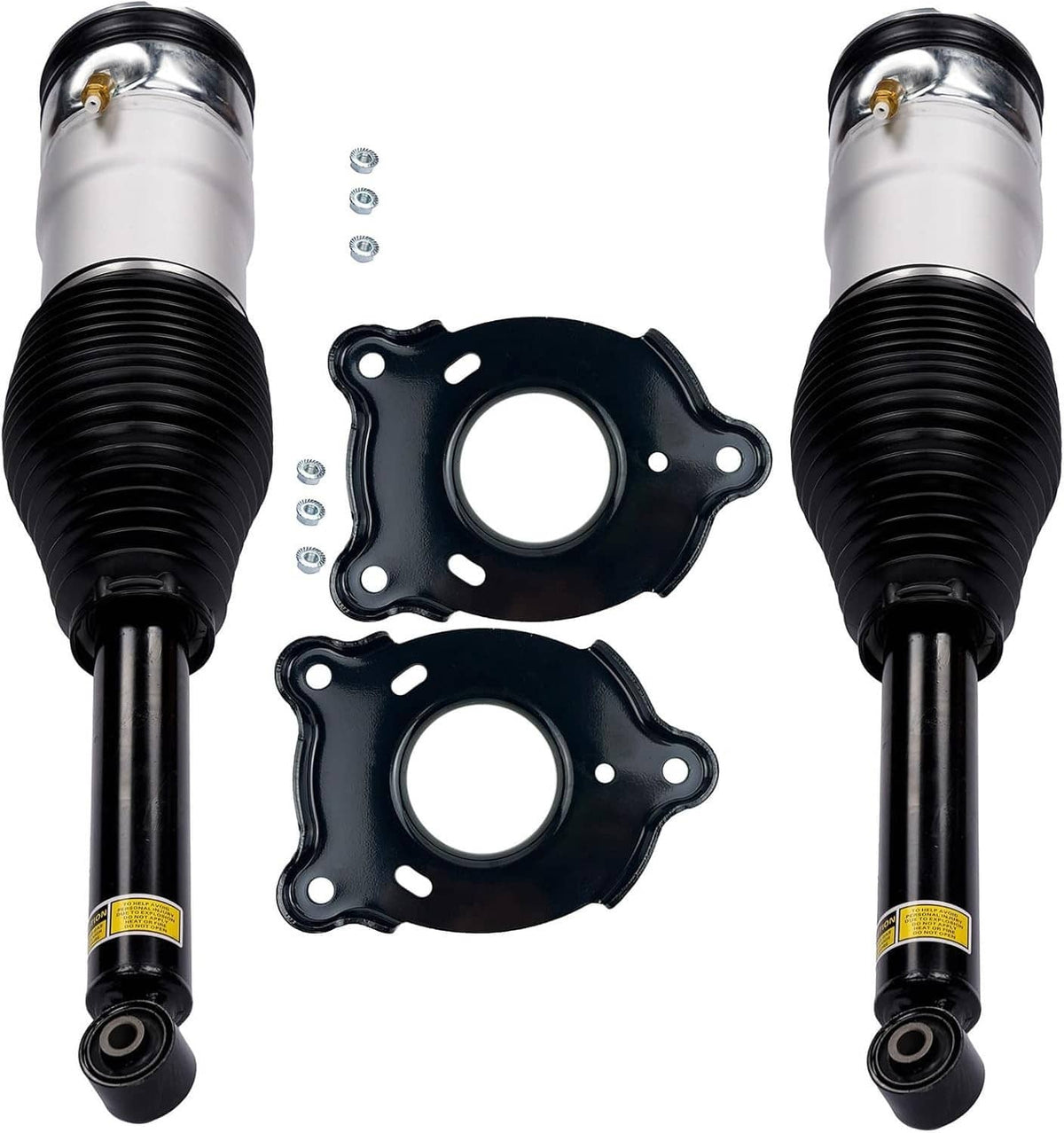 Solidspare Rear Air Suspension Shock Strut Set For 2011-2015 Tesla Model S 6006353-06-C