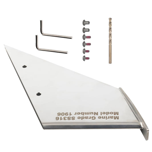 Solid Spare Skeg Guard Skeg Protector 27071 For MERCURY MARINER 75-90-115hp 2 & 4Str 1984-14