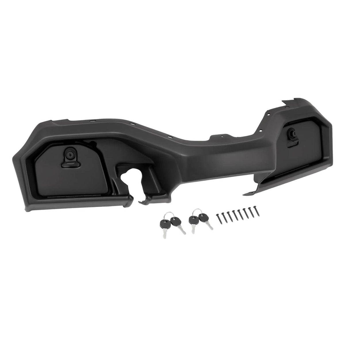 Solidspare For Yamaha Drive2 Drive 2 2017-Up Black Golf Cart Dashboard Dash Cover W/Key