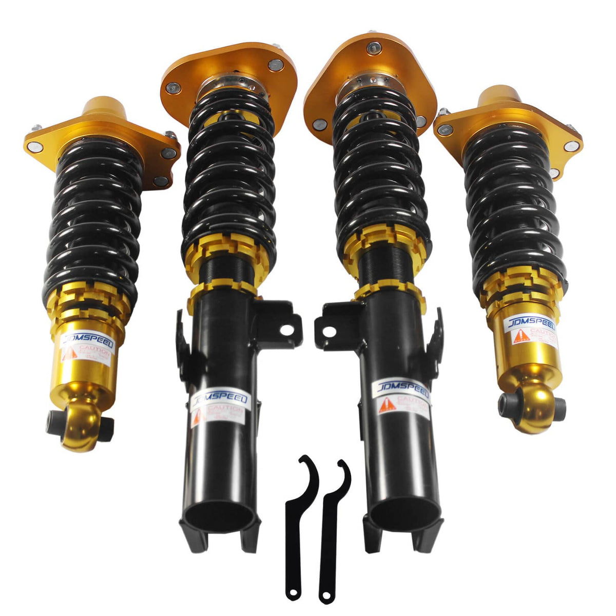 Solidspare Full Coilover Struts Coils Shocks Suspension Kit For 05-10 Scion tC Adj. Height