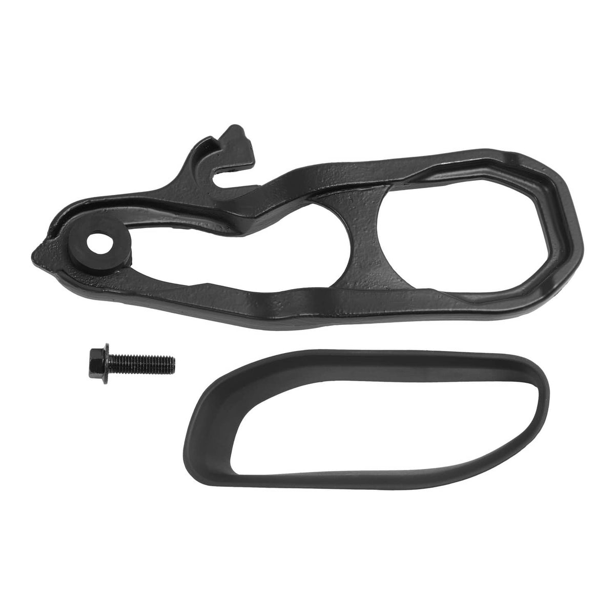 Solid Spare New Front Car Tow Hooks Left Right w/ Hardware Black For Ram 1500 DT 2019-2024