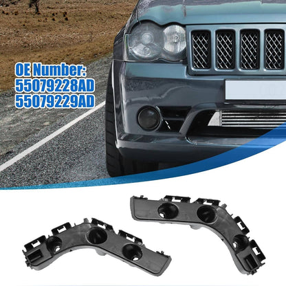 Solid Spare For 2011-2013 Jeep Grand Cherokee Front Bumper Bracket Left+Right Retainer