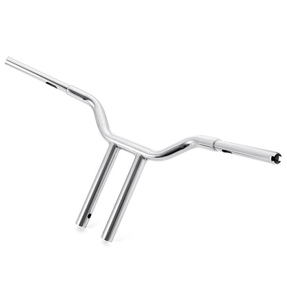 Solidspare Chrome 14" MX-T Bars Handlebar For Harley Sportster XL Iron 883 1200 48 FLST US
