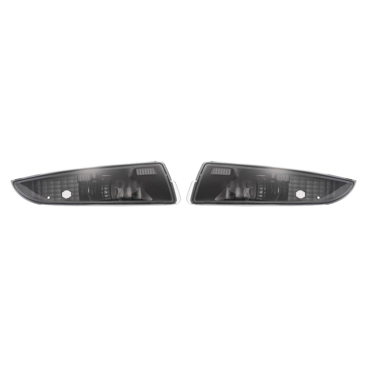 Solid Spare Black Turn Signal Lights Bumper Lamps Fits For Chevy Camaro 1993-2002 Parking
