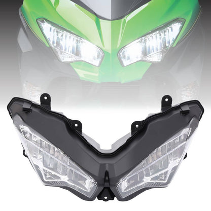Solidspare For 2018-2024 2023 Kawasaki Ninja 400 EX400 Headlight Assembly Headlamp Light