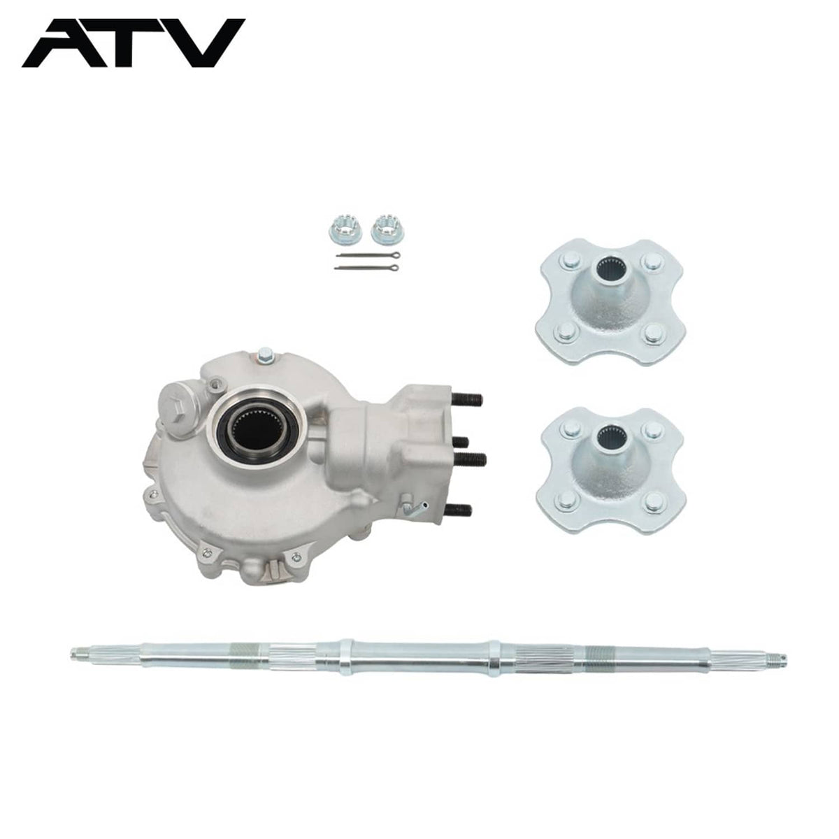 Solidspare Rear Differential Axle Shaft Wheel Hub For Honda TRX300FW Fourtrax 300 4X4 92-00