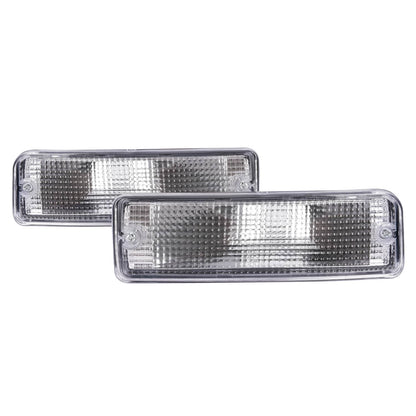 Solid Spare 2X Clear Signal Bumper Lights For Toyota Pick-Up Truck 2WD 92-95 #8152089134