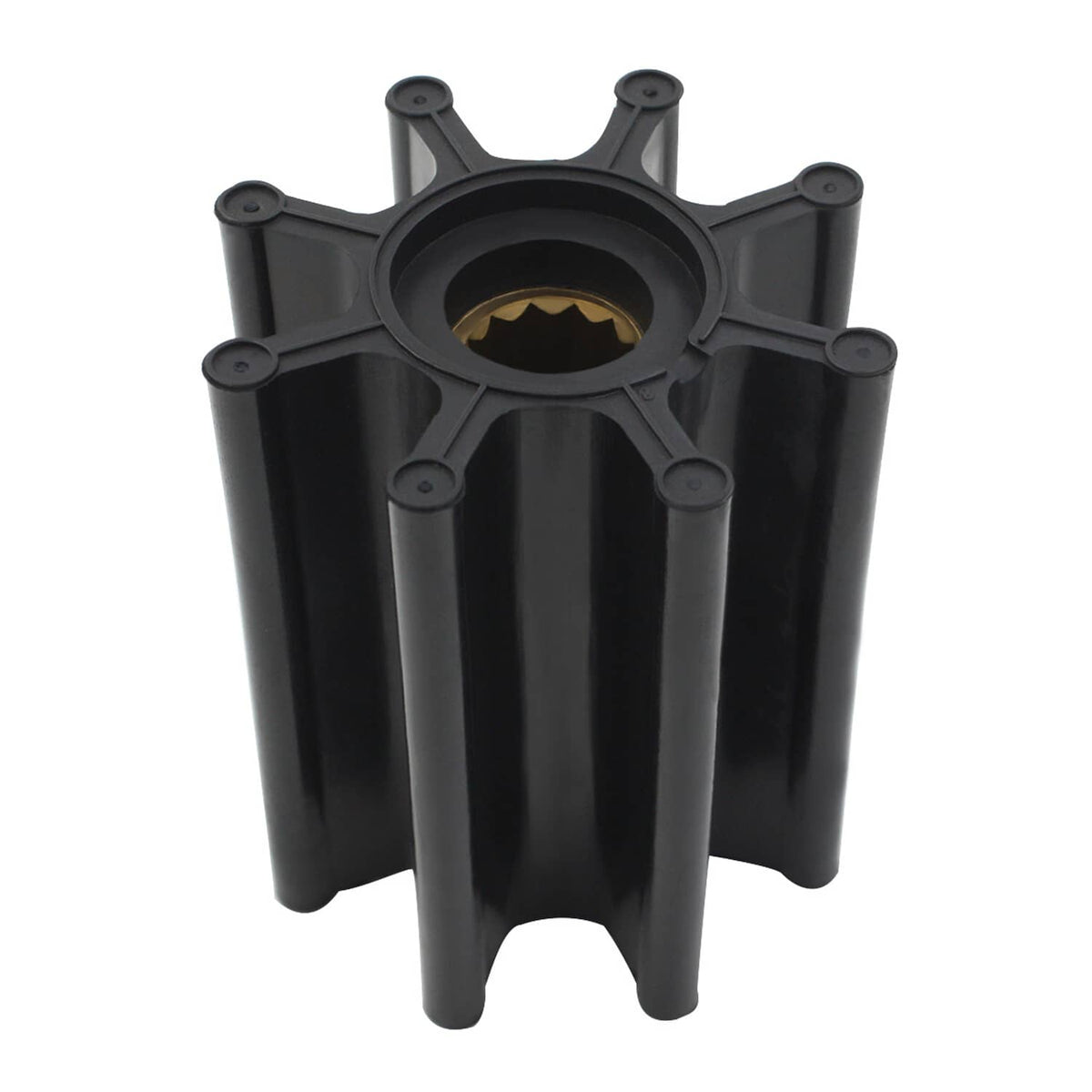 Solid Spare Impeller Replaces Jabsco 17018-0001-P Raw Sea Water Pump Marine Caterpillar