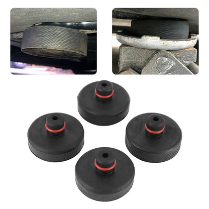 Solidspare 4Pcs Rubber Jack Lift Pad Adapter Tool Black Fit For Tesla Model 3/Y/S/X New