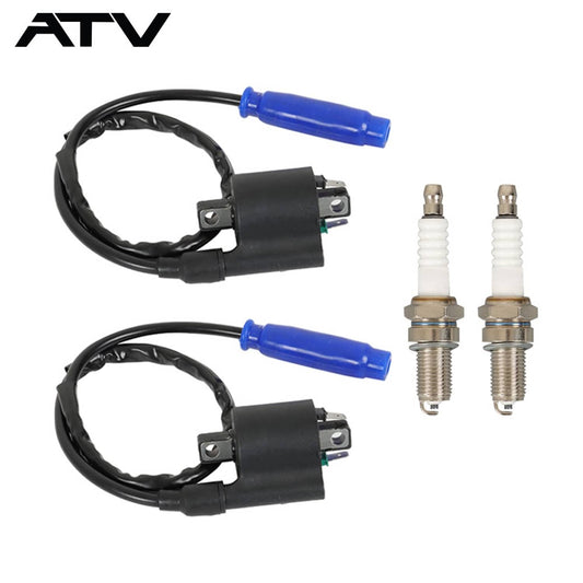 Solidspare New 2×Ignition Coil For Kawasaki Teryx4 750 KRT750 2012-2013 KRF750 2009-2013