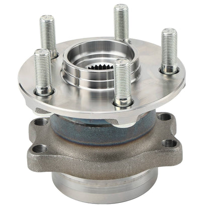 Solidspare 2X Rear Wheel Bearings and Hub For Subaru Forester 2014-18 Impreza 2012-14 Base