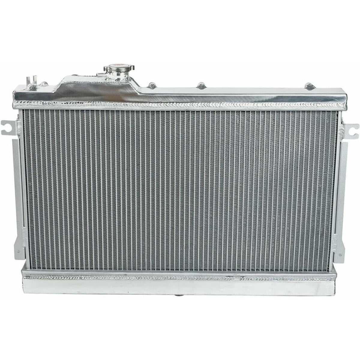 Solidspare 2 Row 40mm Core Racing Radiator Bolt On For 1990-97 Mazda Miata MX5 MT Aluminum