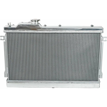 Solidspare 2 Row 40mm Core Racing Radiator Bolt On For 1990-97 Mazda Miata MX5 MT Aluminum