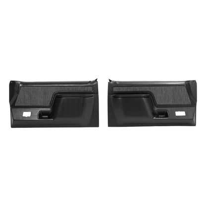 Solid Spare Inner Door Panels For 87-91 Ford F150 F250 F350 Bronco Driver & Passenger Side
