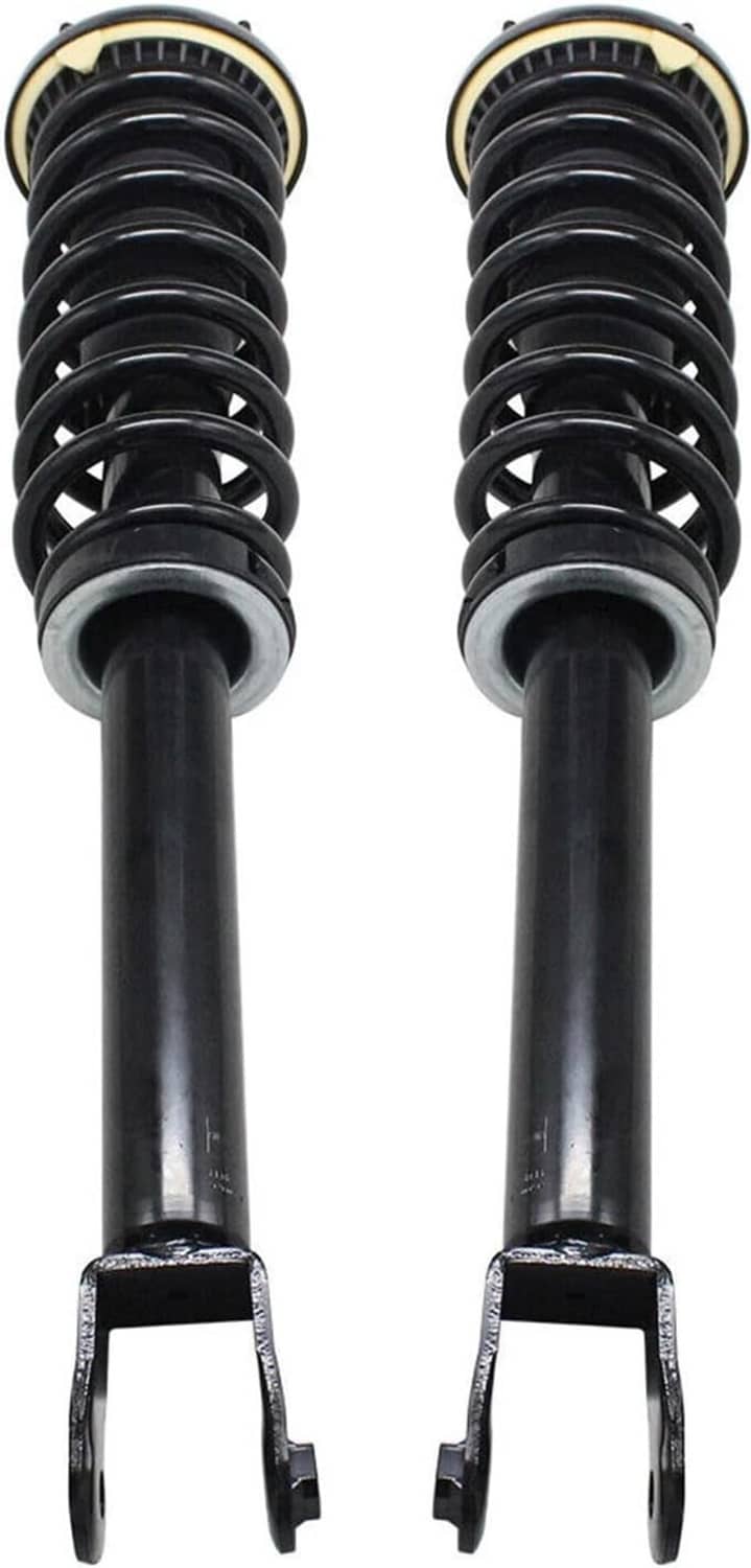 Solidspare 2Pcs Front Shock Struts Assembly w/Electric For 2010-2019 Jaguar XJ XJR X351 RWD