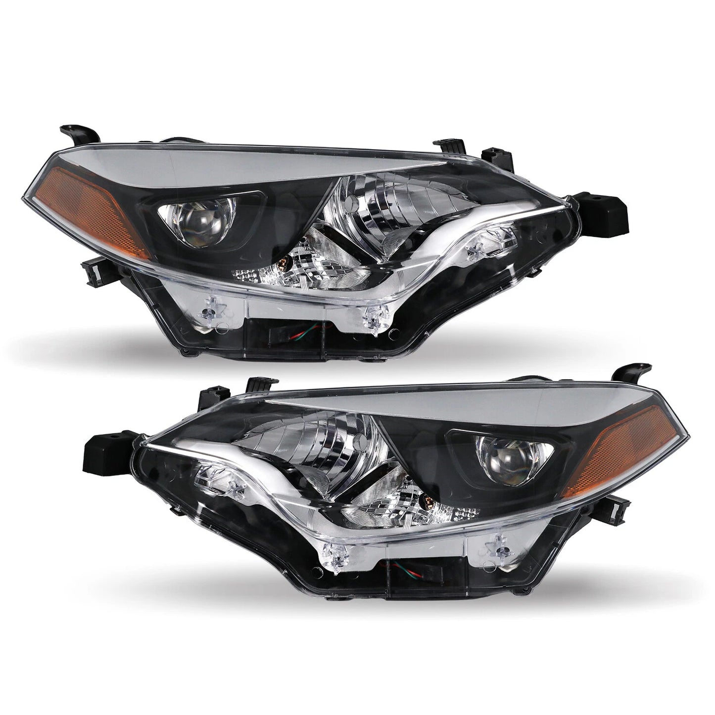 Headlights For 2014 2015 2016 Toyota Corolla Headlamps Left+Right SET Head Light