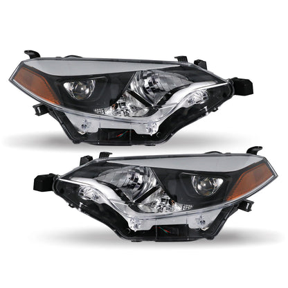 Headlights For 2014 2015 2016 Toyota Corolla Headlamps Left+Right SET Head Light