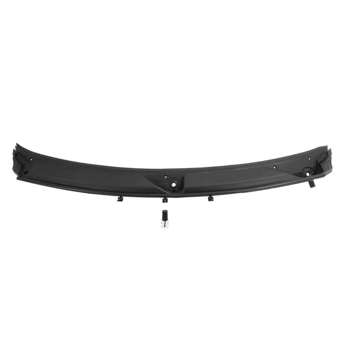Solid Spare Fits 2003-2012 Range Rover Full Size L322 Front Windshield Wiper Cowl Black
