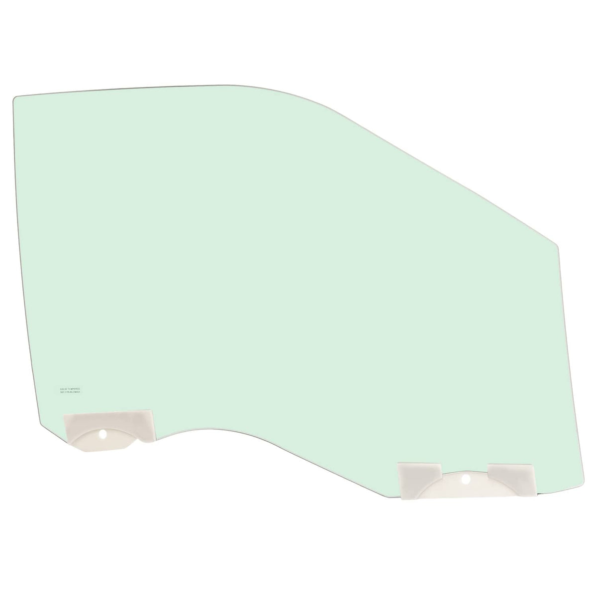 Solid Spare Fits Ford F-150 2015-2024/F-350 2017-2024 Right Front Door Window Tempered Glass