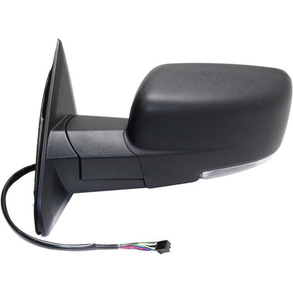 Solidspare Left/ Driver Power Fold +Heated+ Temp Sensor Mirror For 2013-2019 Dodge Ram 1500