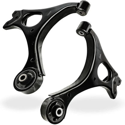 Solidspare Blcak Front Lower Control Arms & Ball Joints for 2006-2011 Honda Civic Acura CSX