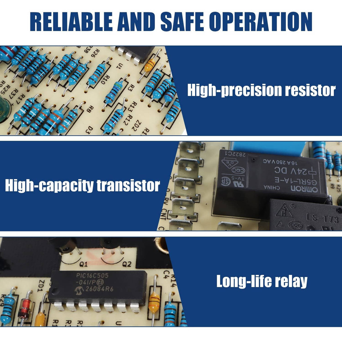 Solidspare PCBDM133 PCBDM133S For Goodman Amana Janitrol Heat Pump Defrost Control Board