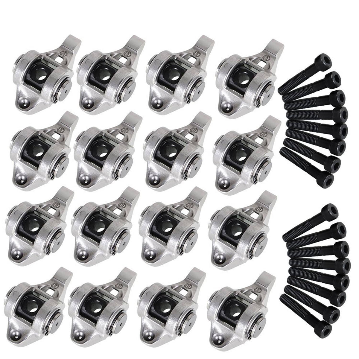 Solidspare Rocker Arms with Upgraded Trunion Kit Installed For 4.8 5.3 5.7 6.0 LS1 LS2 LS6