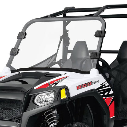 Solidspare 40" x 25" Full Windshield 1/4" Thick For Polaris RZR XP 4 900 2012 2013 2014