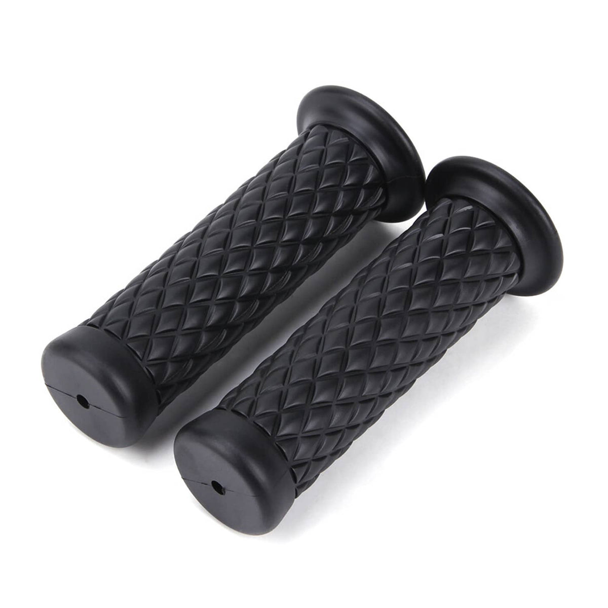 Solidspare Motorcycle Hand Grips Bar End Handlebar Gel For Cafe Racer Dirt Bike ATV 7/8"
