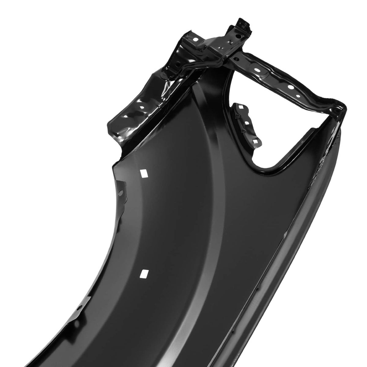 Solid Spare Front Fender For 2001-2004 Toyota Tacoma Passenger Side Black Steel TO1241188