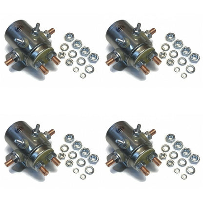4 Switch Relay 12V Solenoid Continuous Duty for Autocrane Auto Crane Boom Hoist