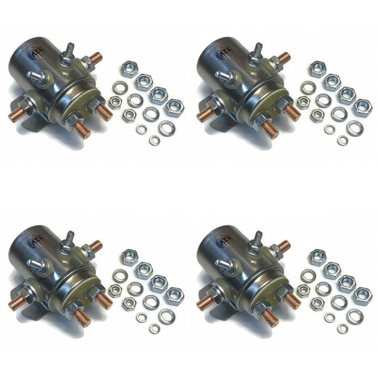 4 Switch Relay 12V Solenoid Continuous Duty for Autocrane Auto Crane Boom Hoist