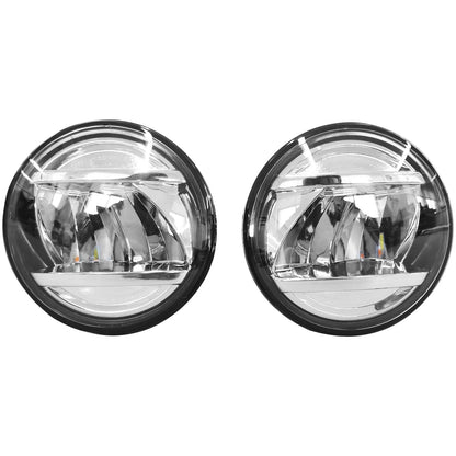 Fit 2024 Subaru Crosstrek Full LED Front Fog Lights Lamp Double light W/Switch